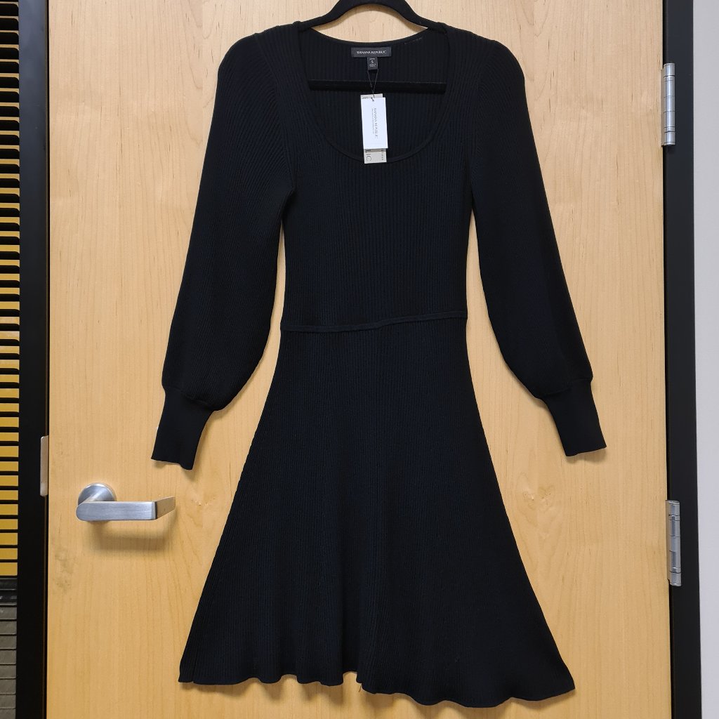 Banana Republic Nwt Petite Ribbed Sweater Dress Sp